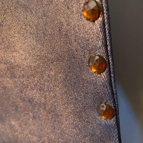 NWOT DG2 by Diane Gilman Copper Color with Embellishments Down the Sides - Picture 8 of 16